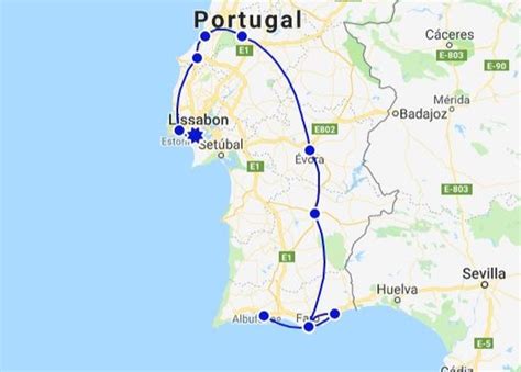 rundreise portugal lissabon algarve